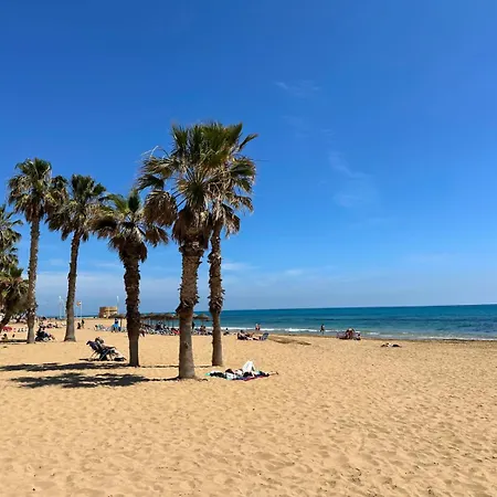 Feriehus Apartamento Con Terraza A Pasos De La Playa