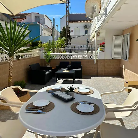 Feriehus Apartamento Con Terraza A Pasos De La Playa